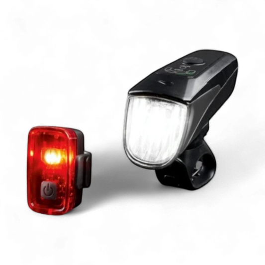 Crivit USB Rechargeable Bike Light Set