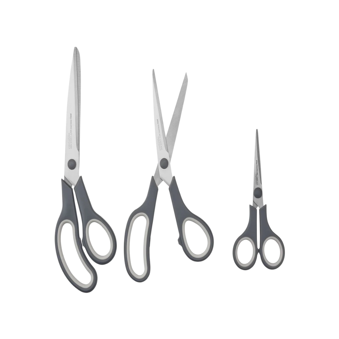 Crelando Scissors Set - 3 Pcs