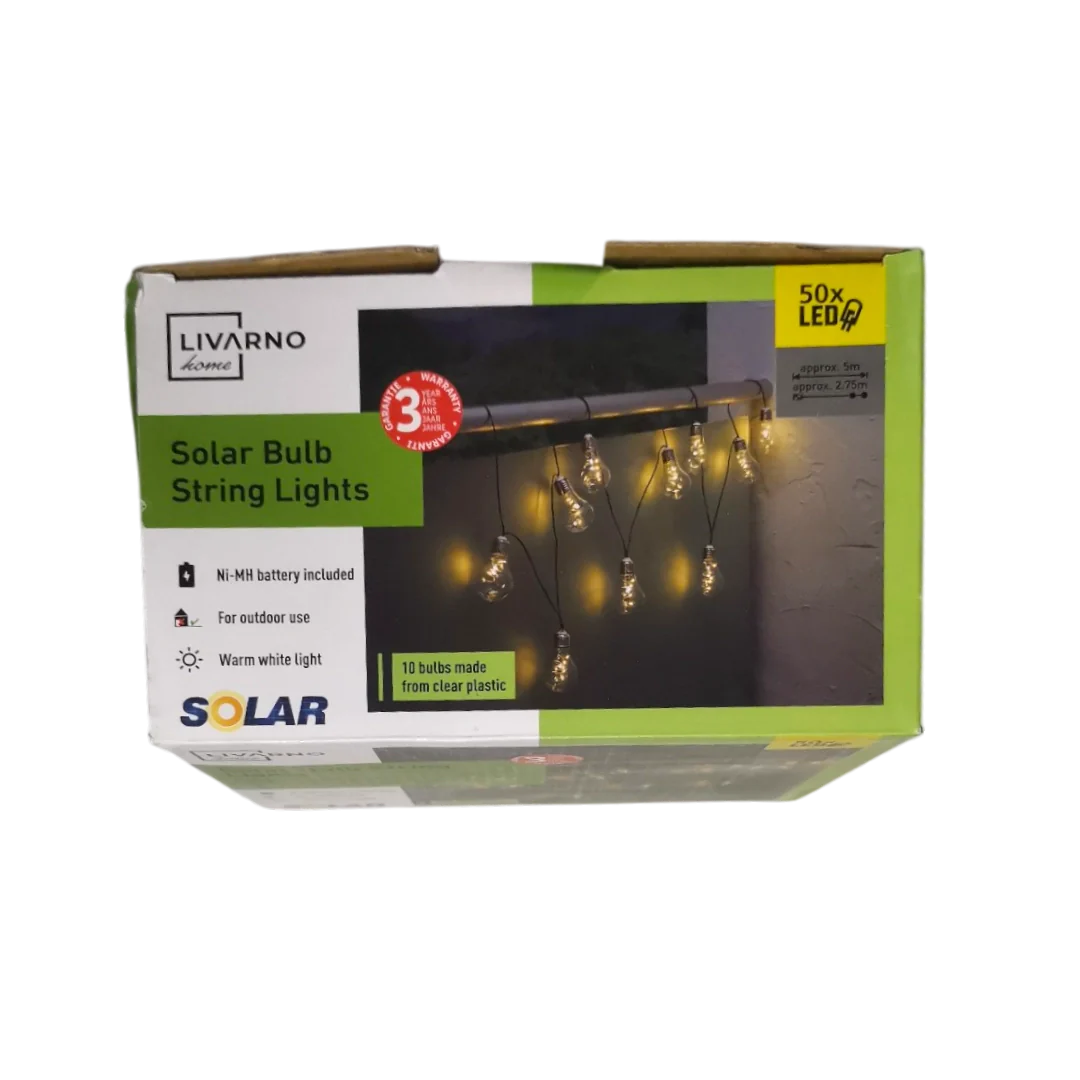 Livarno Home Solar LED String Lights