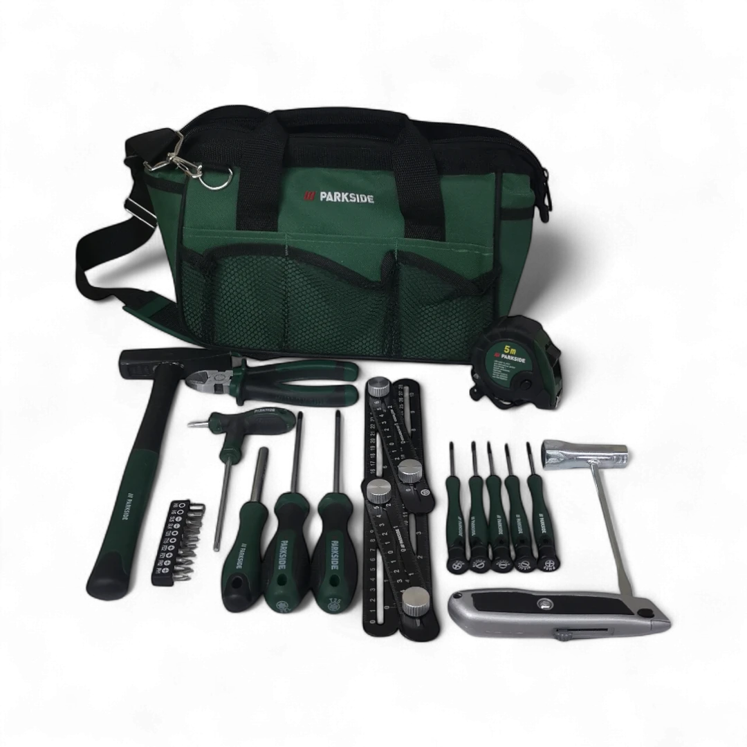 Parkside Tool Box with Carry Bag