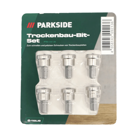 Parkside Bit Set - 6 Pcs