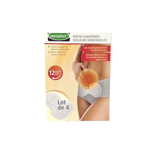 Sensiplast Heat Patch - 4 Pcs