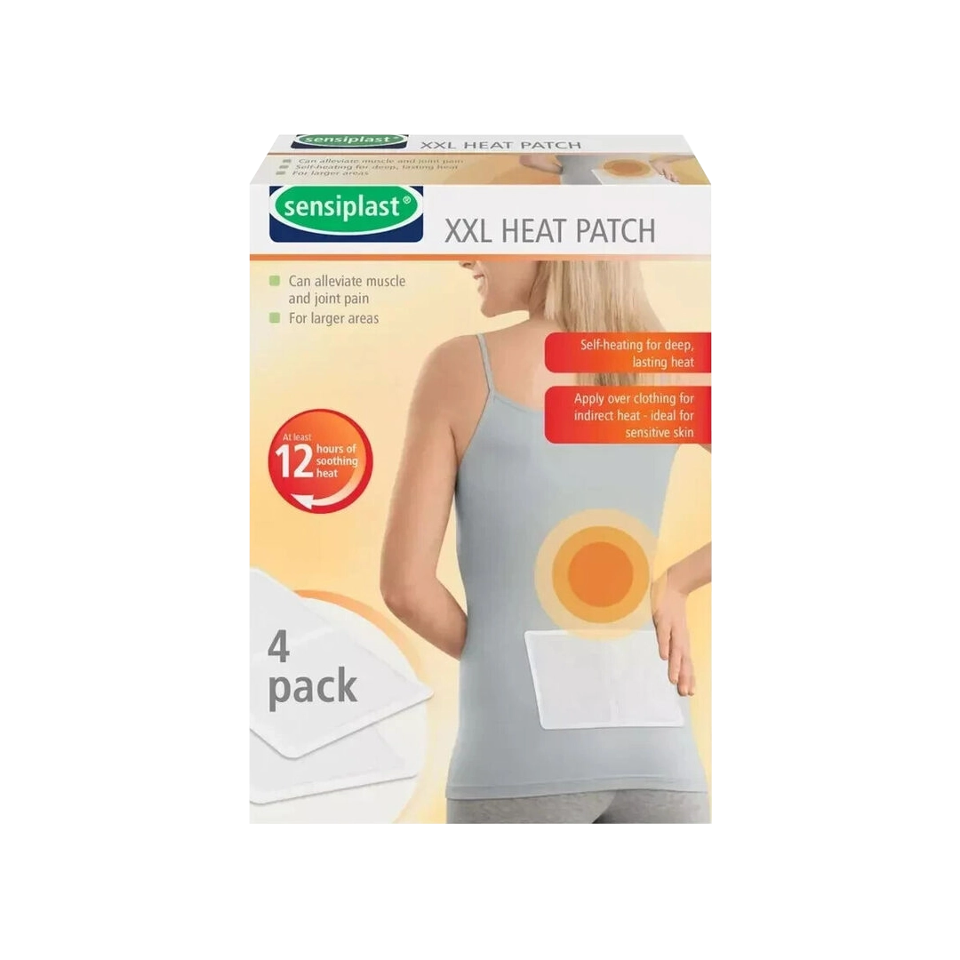 Sensiplast Heat Patch - 4 Pcs
