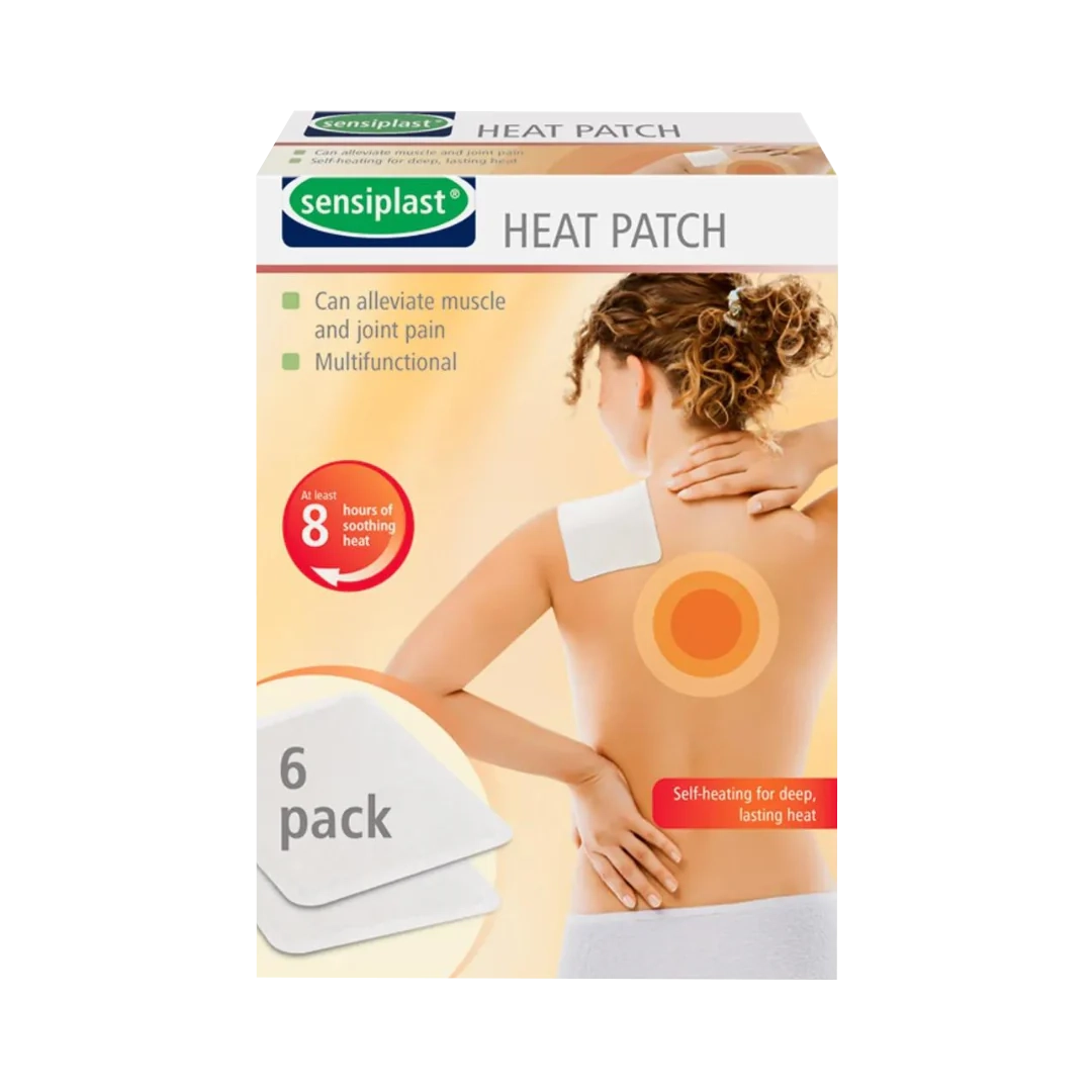 Sensiplast Heat Patch - 6 Pcs