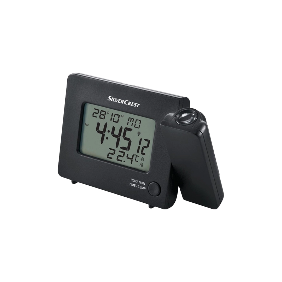 Silver Crest Radio Controlled Projection Alarm Clock