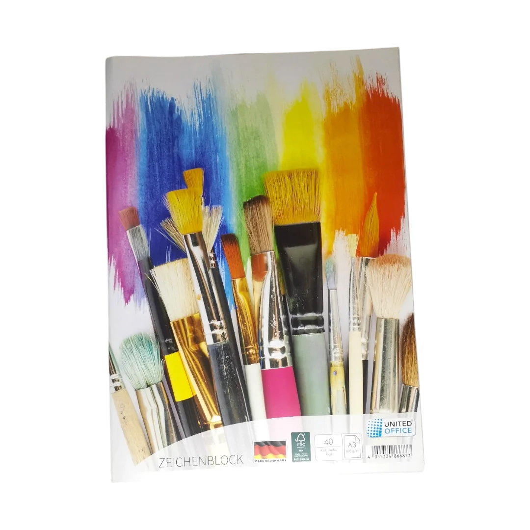 United Office Drawing Block - 40 Sheets A3