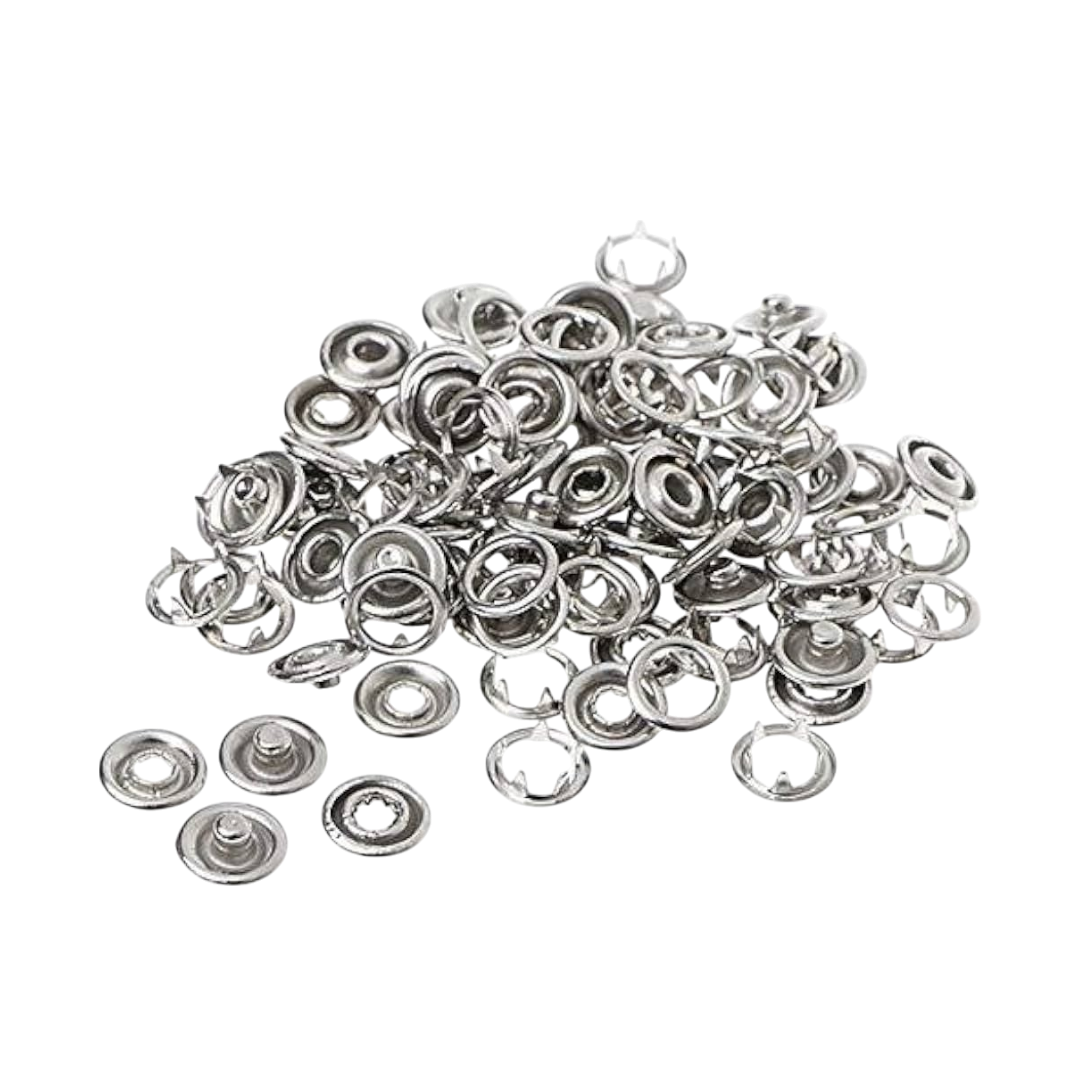 Crelando Press Studs Set - 20 Pcs