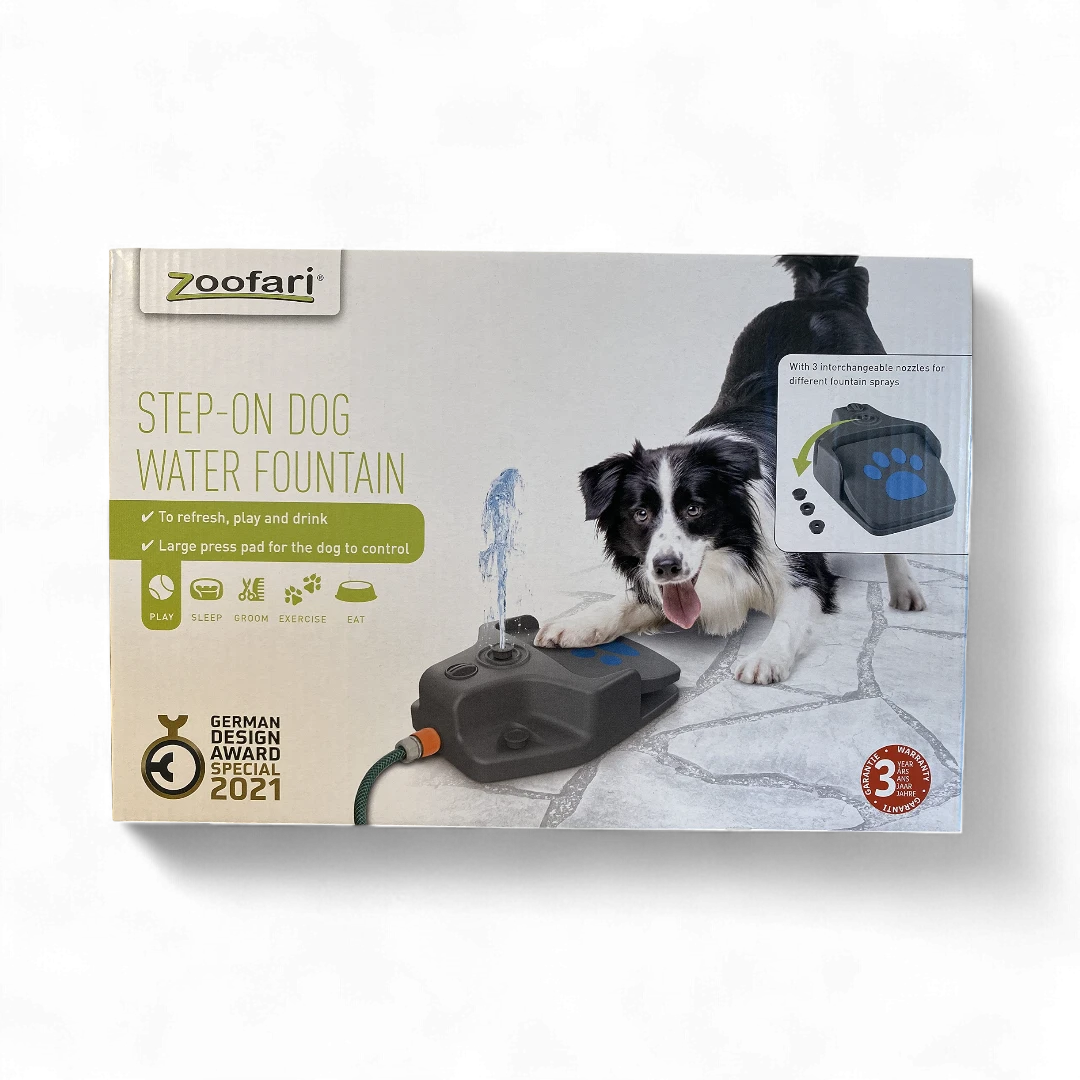 Zoofari Step-On Dog Water Fountain