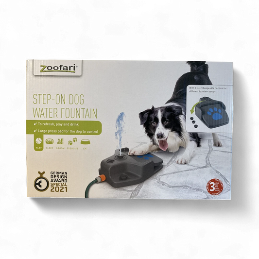 Zoofari Step-On Dog Water Fountain