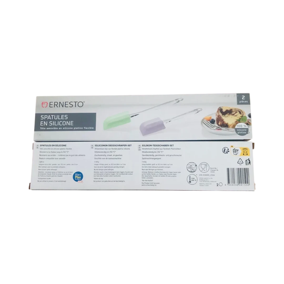 Ernesto Silicone Spatula Set – 2 Pcs