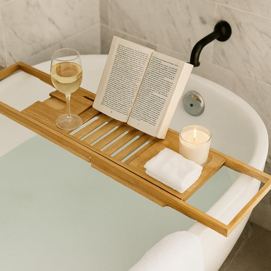 Wooden Bathtub Tray