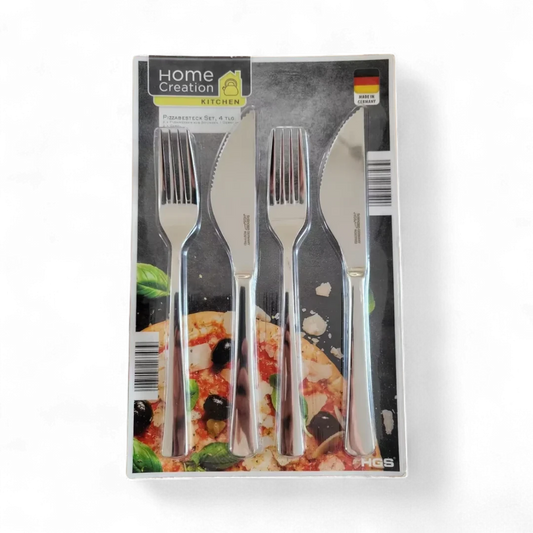 Home Creation Kitchen Pizza Cutlery Set - 4pcs