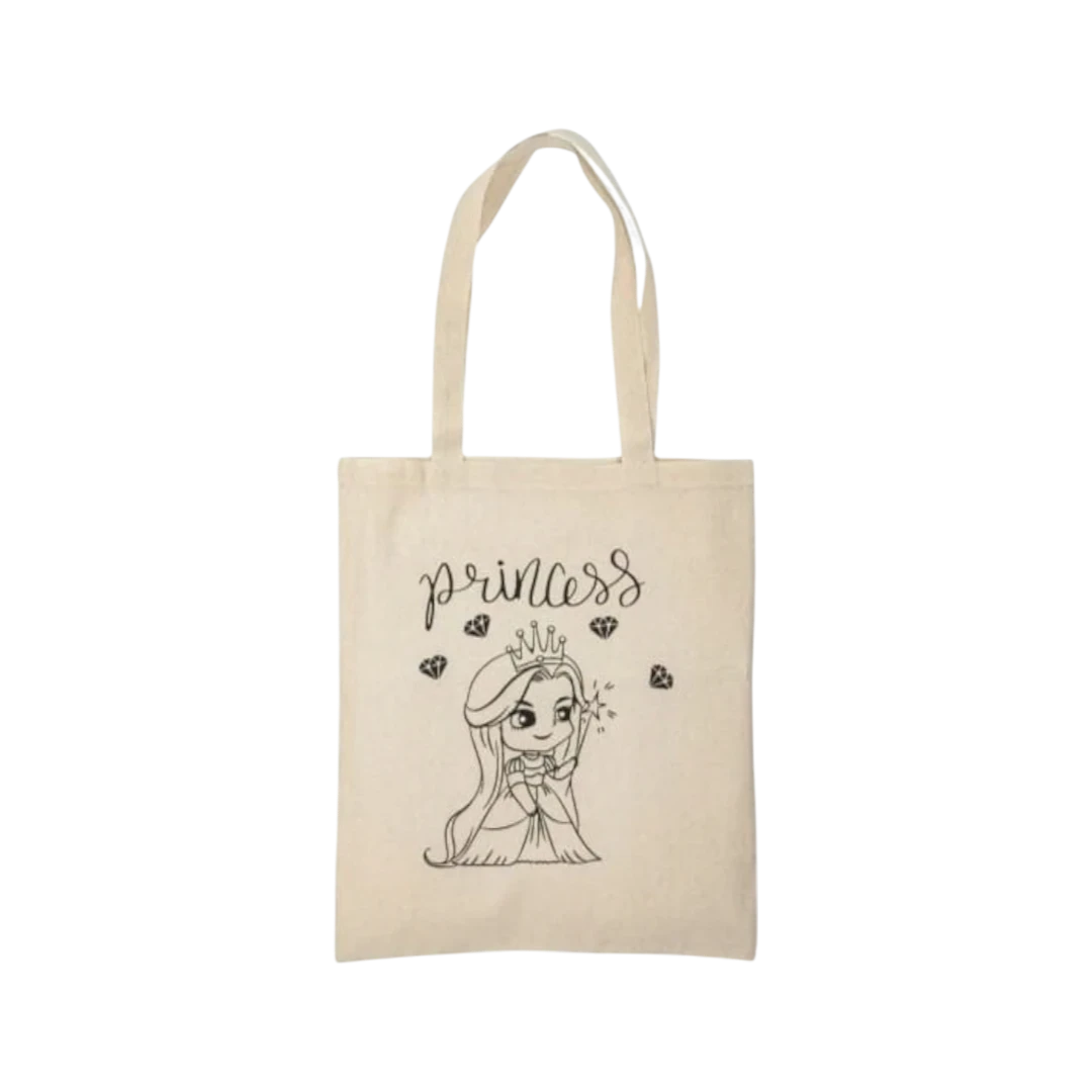 Princess Design Tote Bag
