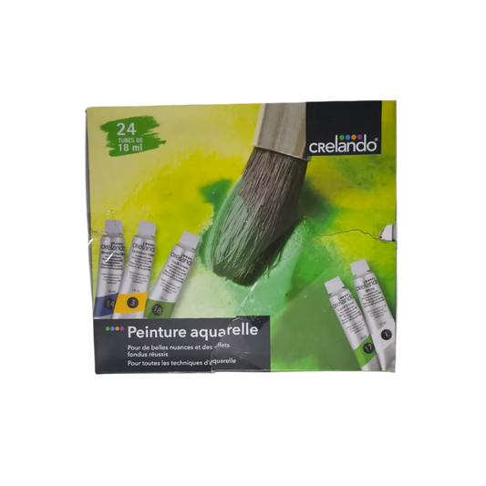 Crelando Watercolor Painting - 24x18ml