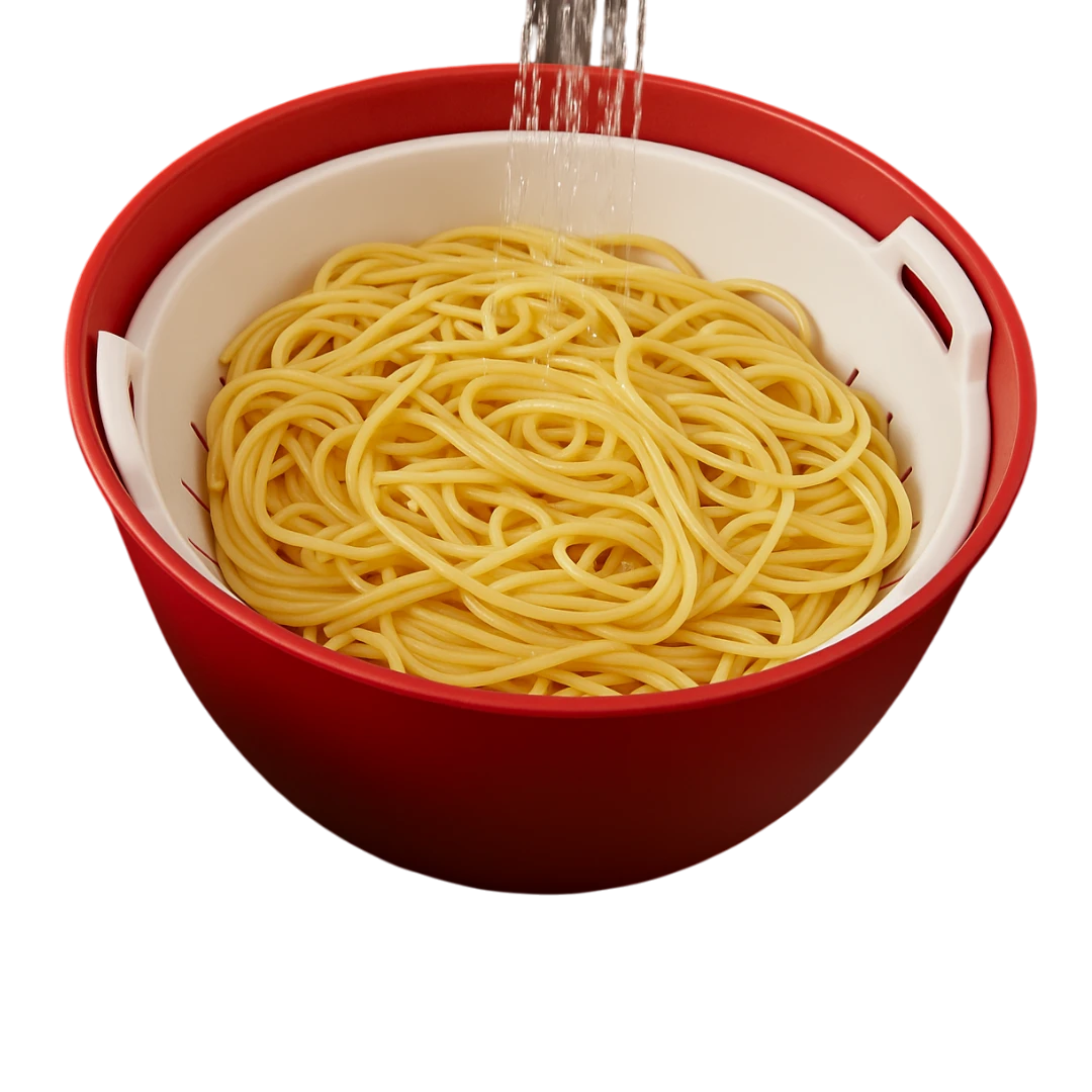 Ernesto 2-in-1 Strainer and Mixing Bowl Set