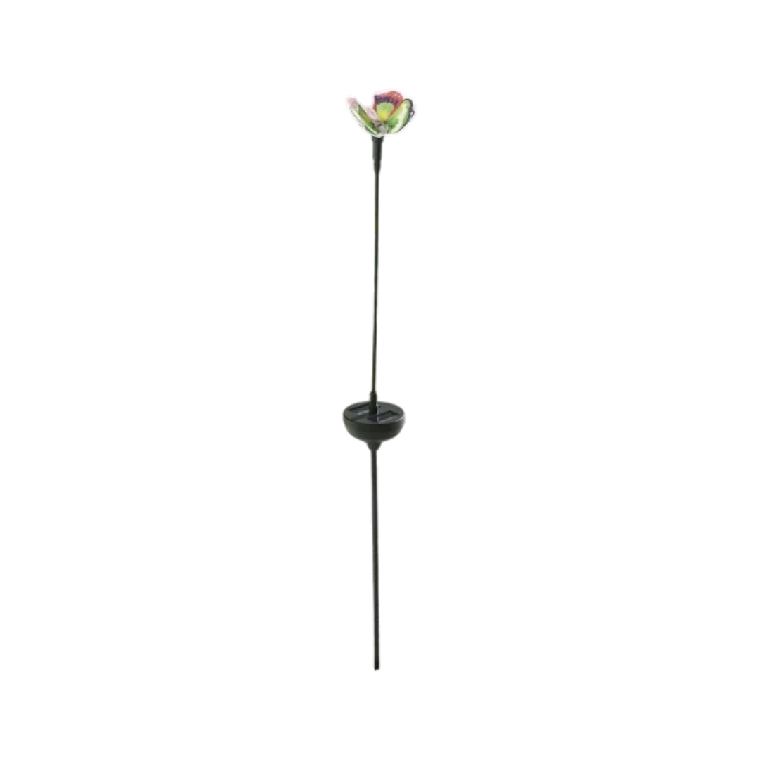 Livarno Solar Flower Garden Stake