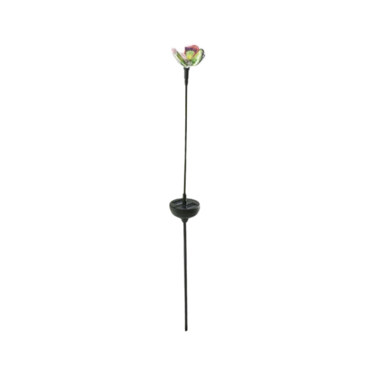 Livarno Solar Flower Garden Stake