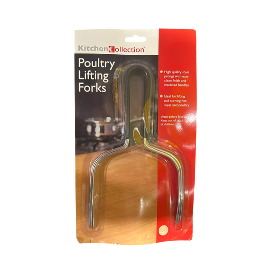 Kitchen Collection Poultry Lifting Forks & Baster