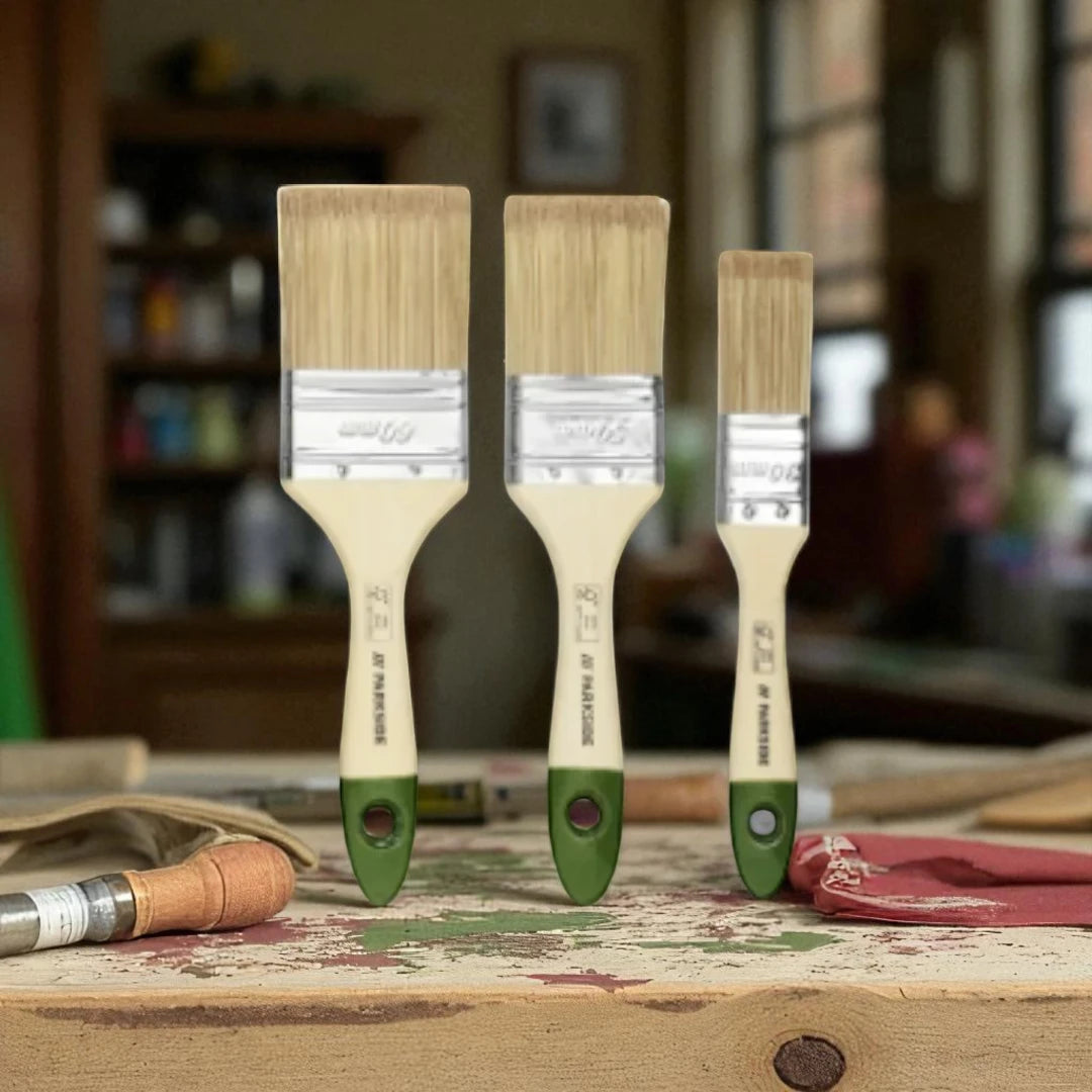 Parkside Brush Set - 3 Pcs For Wood Protection Paints