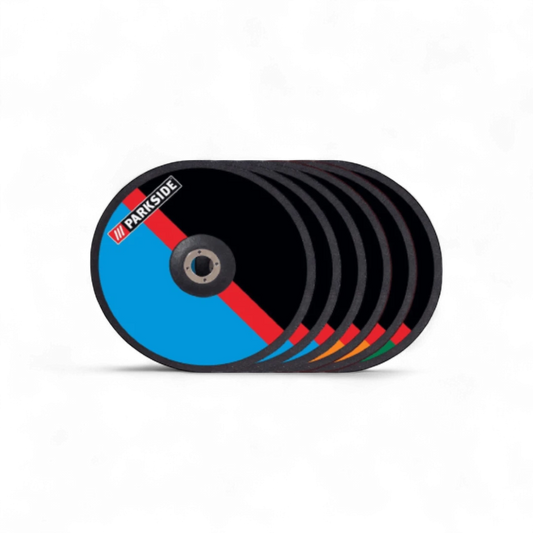 Parkside 6 Pieces Cutting, Grinding Disc Set
