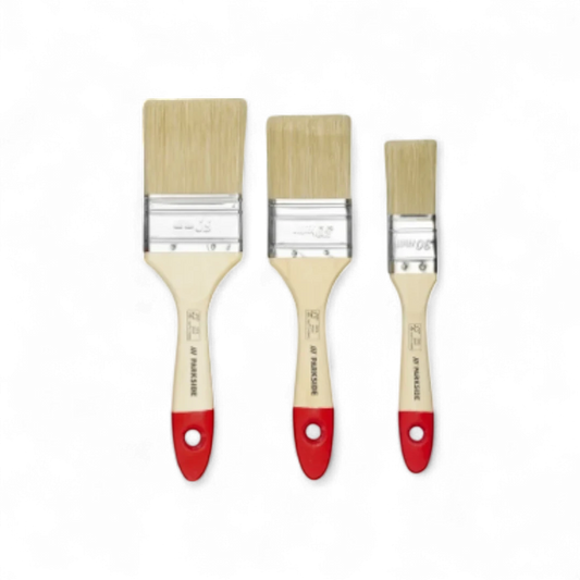 Parkside Brush Set - 3 Pcs For Solvent Based Varnish Application