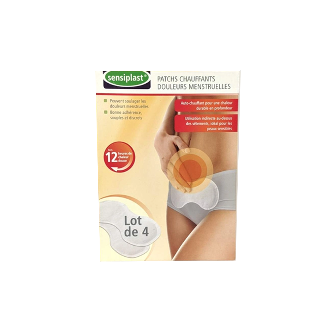 Sensiplast Heat Patch - 4 Pcs