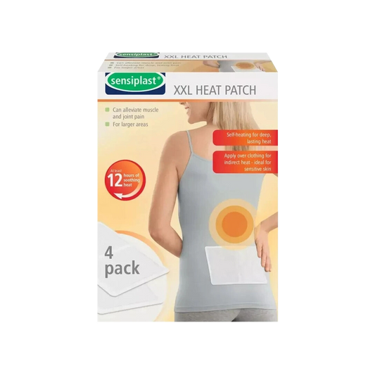 Sensiplast Heat Patch - 4 Pcs