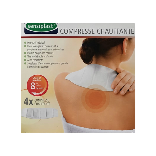 Sensiplast Heat Patch - 4 Pcs