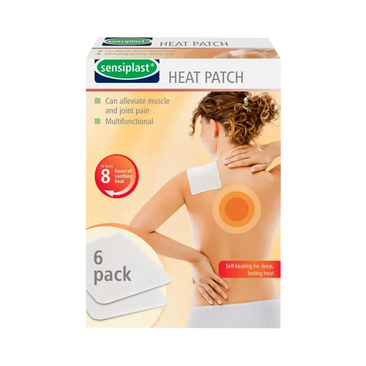 Sensiplast Heat Patch - 6 Pcs