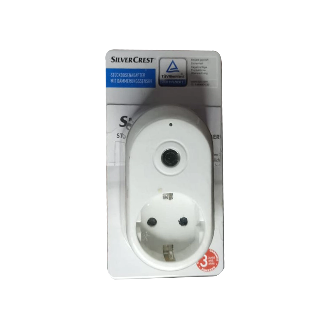 Silver Crest Socket Outlet Adapter