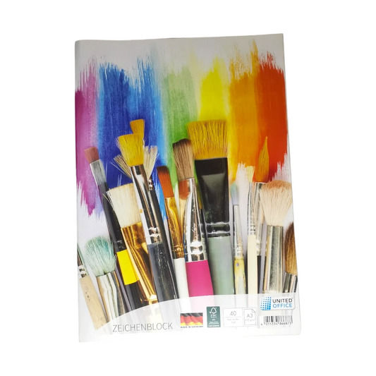 United Office Drawing Block - 40 Sheets A3