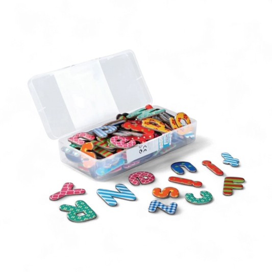 Wooden Magnetic Alphabet Letters – 26 Pcs