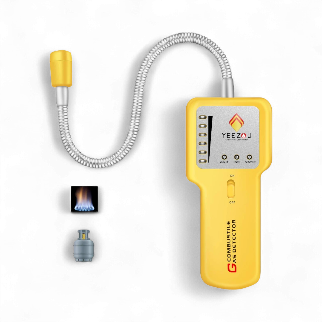 Yeezou Combustible Gas Leak Detector with Sensor