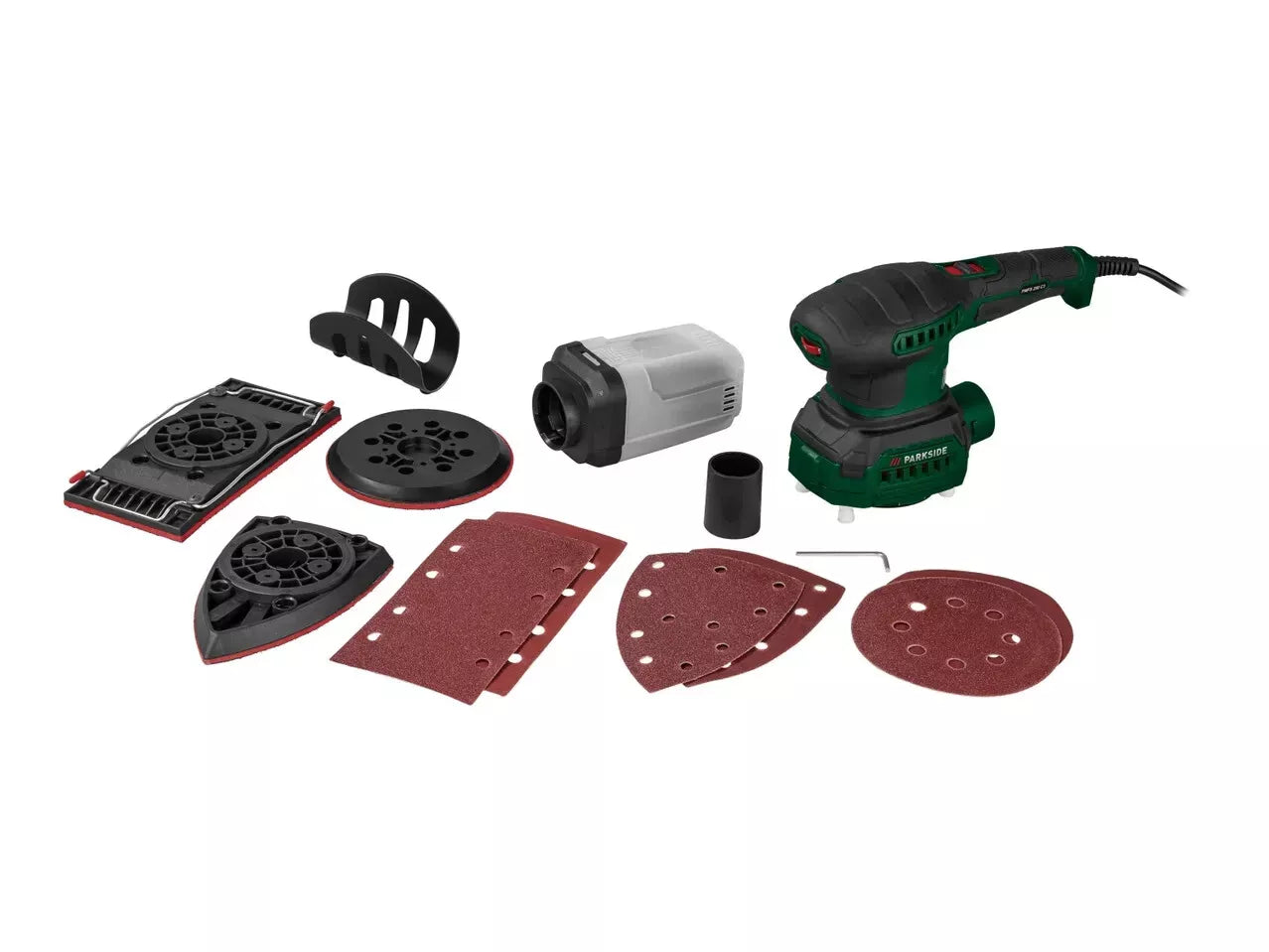 Parkside Cordless Multi-Sander 20V - 3-in-1 Power and Precision