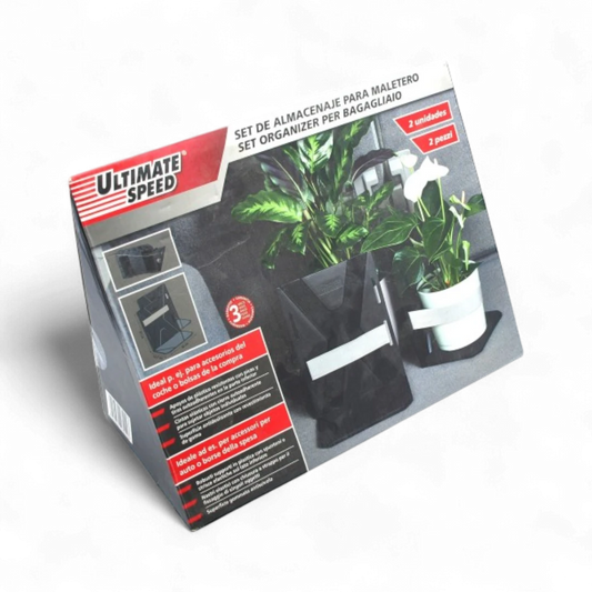 Ultimate Speed Car Trunk Organizer Set - 2 Pcs